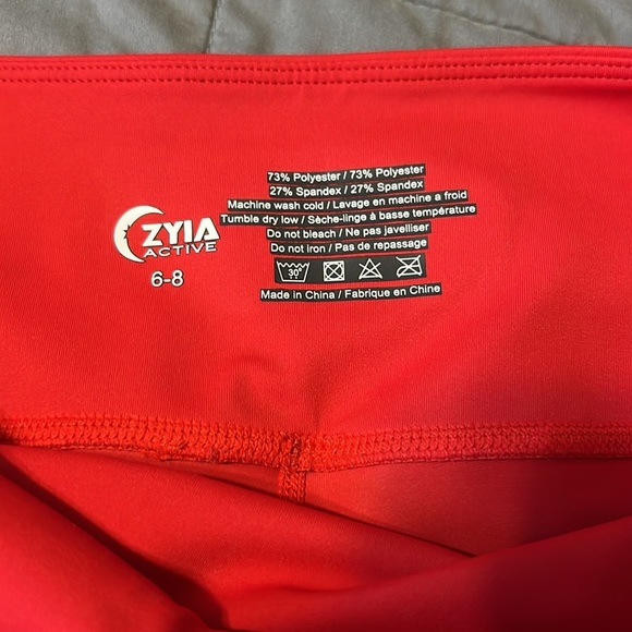 Zyia workout leggings size 6-8 - Picture 6 of 6
